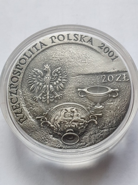 20 zł Szlak Bursztynowy 2001 r