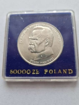 50 tys Józef Piłsudski 1988 r