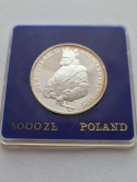 5000 zł Władysław II Jagiełło 1989 r półpostać