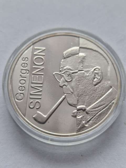 Belgia 10 Euro G. Simenon 2003 r