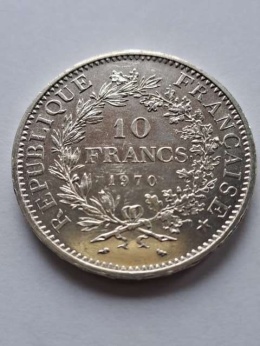 Francja 10 Franków Herkules 1970 r