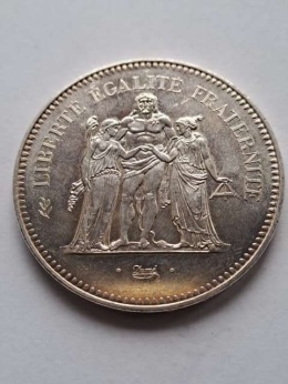 Francja 50 Franków Herkules 1974 r