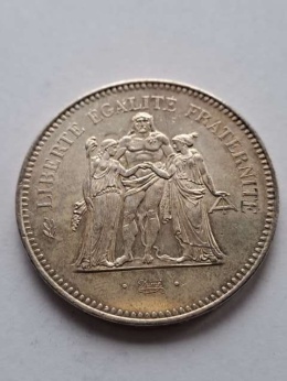 Francja 50 Franków Herkules 1975 r