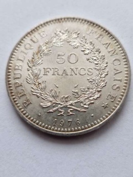 Francja 50 Franków Herkules 1976 r