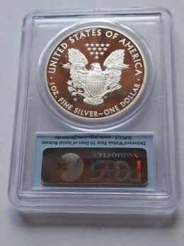 USA Dollar Liberty 2012 r PCGS PR70 Lustrzany