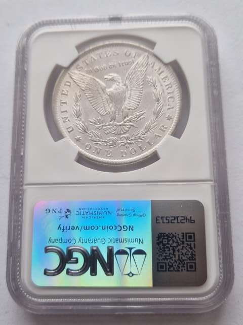 USA Dollar Morgan 1883 r O NGC MS 62