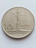 10 zł Kolumna Zygmunta Mała 1966 r