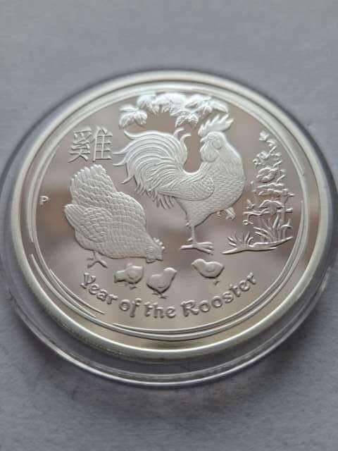 Australia 1 Dolar Rok Koguta 2017 r