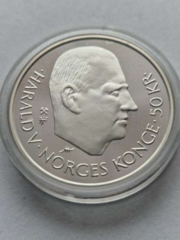 Norwegia 50 Koron Harald V 1945-1995 r