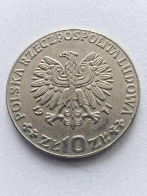 10 zł FAO Chleb dla Świata 1971 r próba