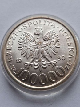 100 tys Solidarność typ B 1990 r