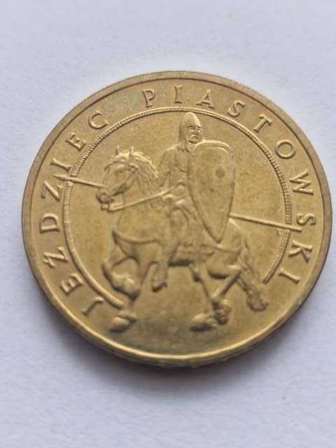 2 zł Jeździec Piastowski 2006 r