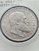 Niemcy 2 Marki Wirtembergia 1912 r