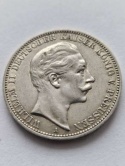 Niemcy 3 Marki Wilhelm II Prusy 1909 r