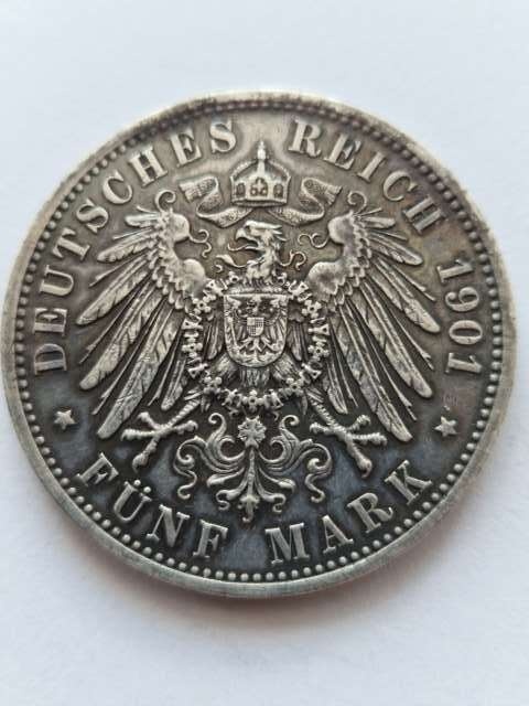 Niemcy 5 Marek Prusy 1901 r