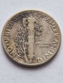 USA 1 dime Mercury 1944 r