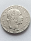 Węgry 1 Forint Franciszek Józef I 1881 r