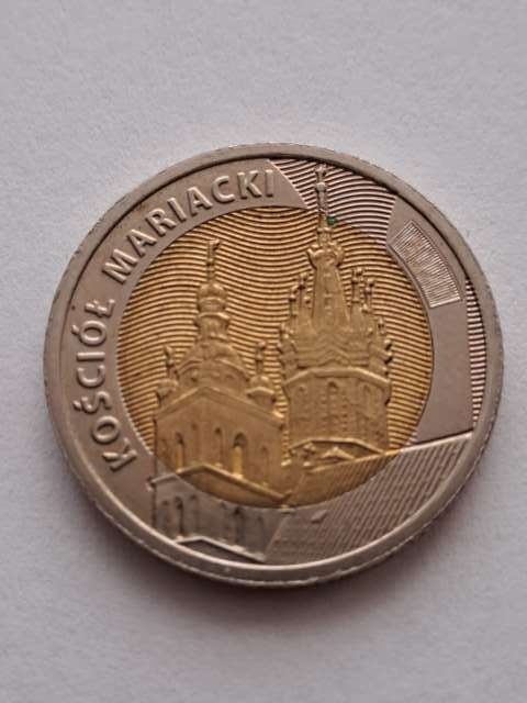 5 zł Kościół Mariacki 2020 r