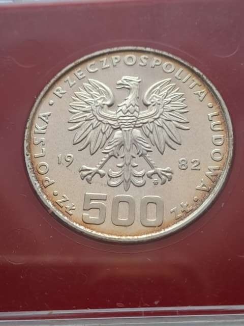 500 zł Dar Młodzieży 1982 r próba