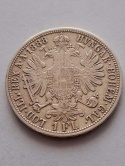 Austria 1 Floren Franciszek Józef 1888 r
