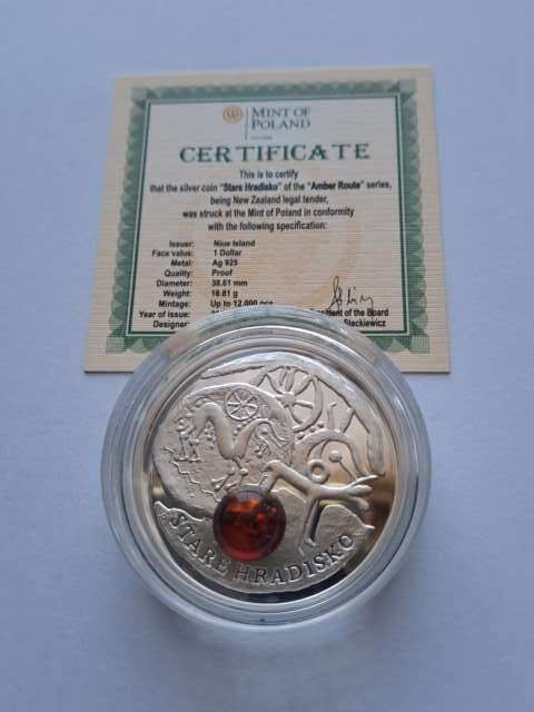 Niue Island 1 Dolar Stare Hradisko 2012 r