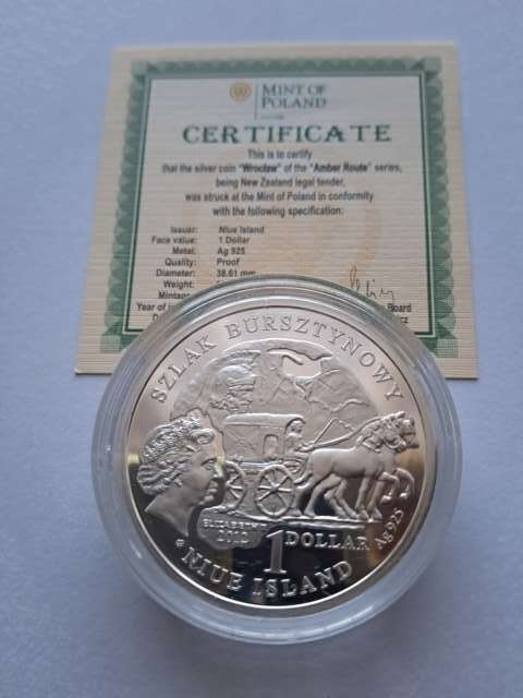 Niue Island 1 Dolar Wrocław 2012 r